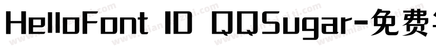 HelloFont ID QQSugar字体转换